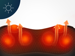 Red light heating