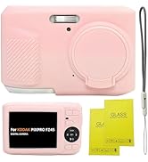 SZHSYJY Case for Kodak PIXPRO FZ45, FZ45 Accessories: Soft Silicone Protective Case with Removabl...