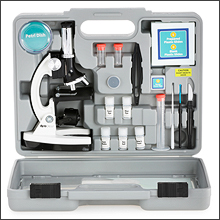 52 piece - Microscope kit in a carry case