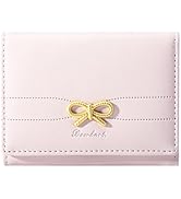 Sunwel Fashion Wallets Girls Cute Coquette Bow Small Wallet Aesthetic Card Holder ID Window Purse...
