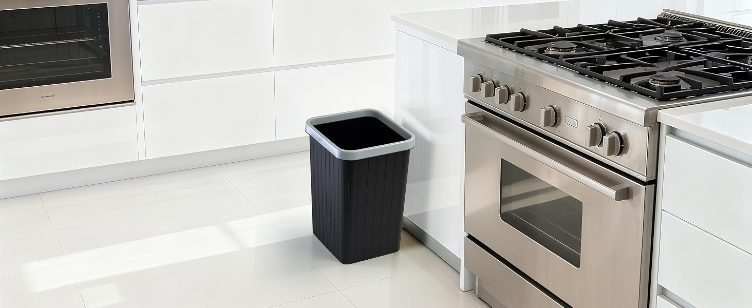 trash can with bag ring