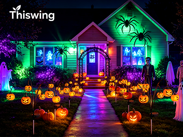 halloween pumpkin lamp