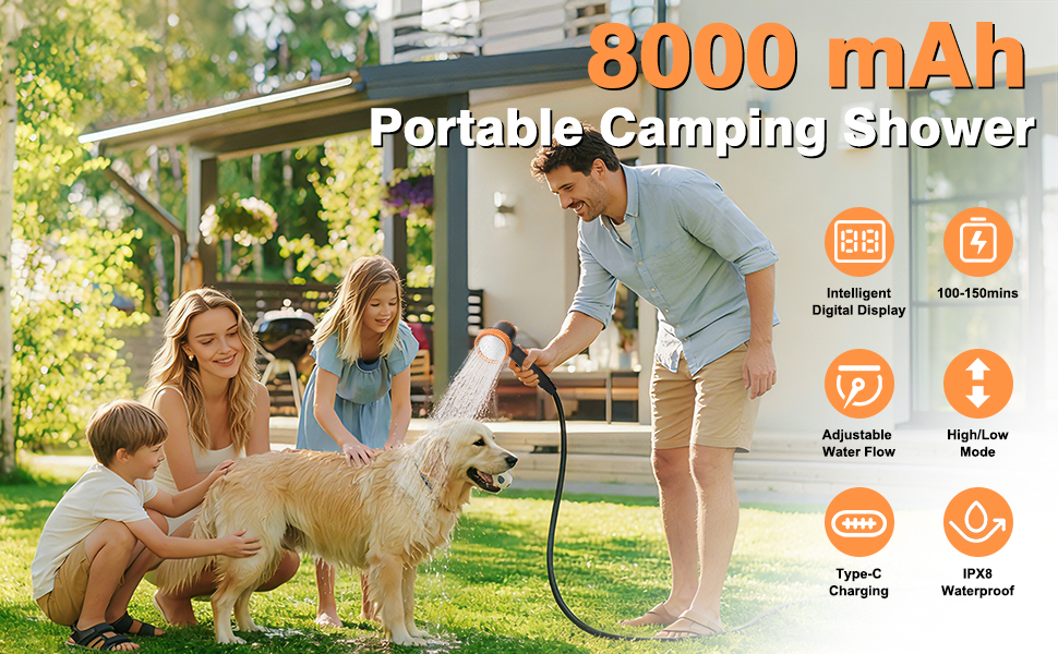 camping shower