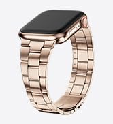 Fullmosa Band for Apple Watch Series 11 10 9 8 7 6 5 4 3 2 1 Ultra SE | No Tools Needed Metal Str...