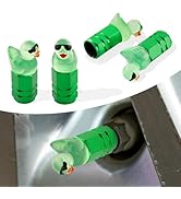 Rislobx 4Pcs Duck Tire Valve Caps, Funny Sunglasses Duck Valve Stem Caps Covers for Wheels, Decor...