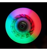 Roller Blade Wheels 80mm Inline Skate Wheels with Bearings ABEC-9, Light Up Roller Blade Wheel In...