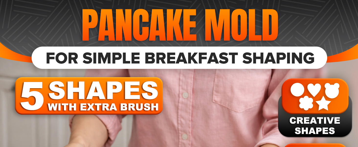 pancake mold pancake molds pancake molds for griddle egg shaper