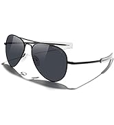 MERRY'S Classic Aviator Military Polarized Sunglasses for Men or Women S8562
