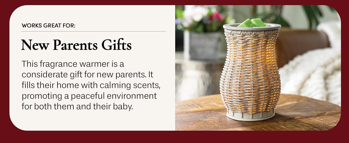 Candle Warmers Illumination Fragrance Warmer flame-free safe alternative wax melts