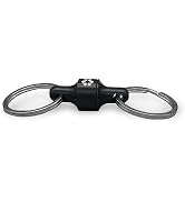 PROMETHEUS LIGHTS Kappa Quick Release EDC Keychain, Secure and Stylish Pull Apart Detachable Keyc...