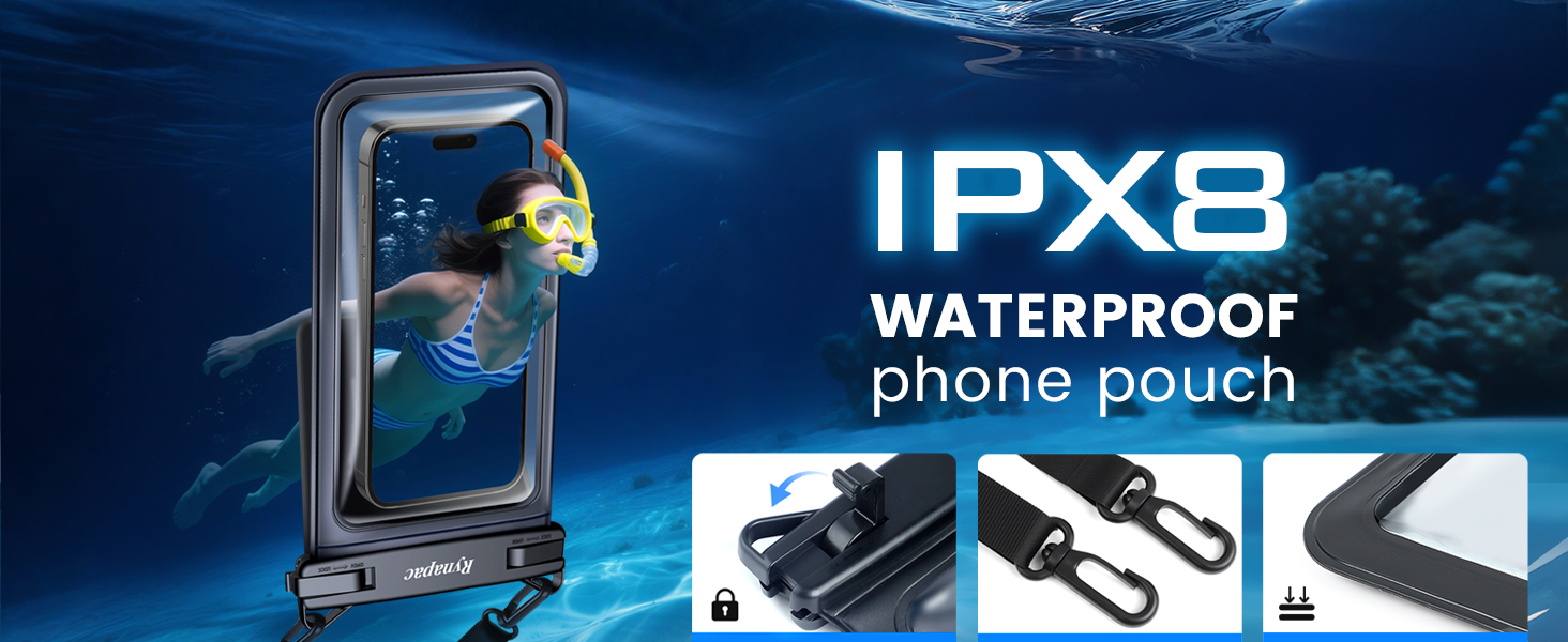 water proof phone pouch for iphone