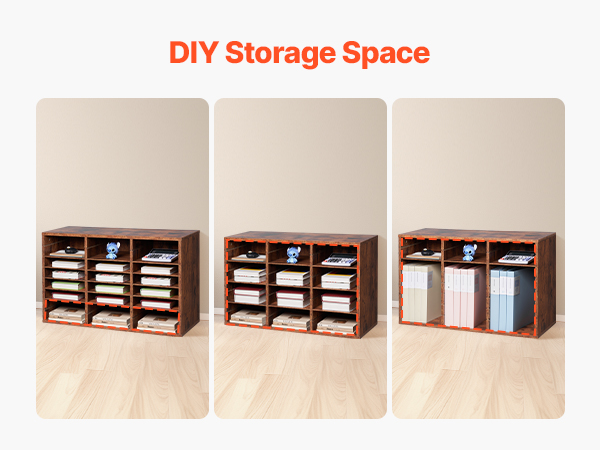 wood file organizer