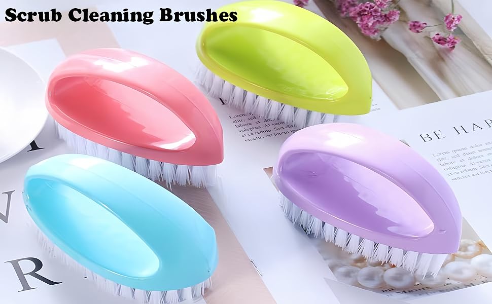 4PCS small scrub brushes