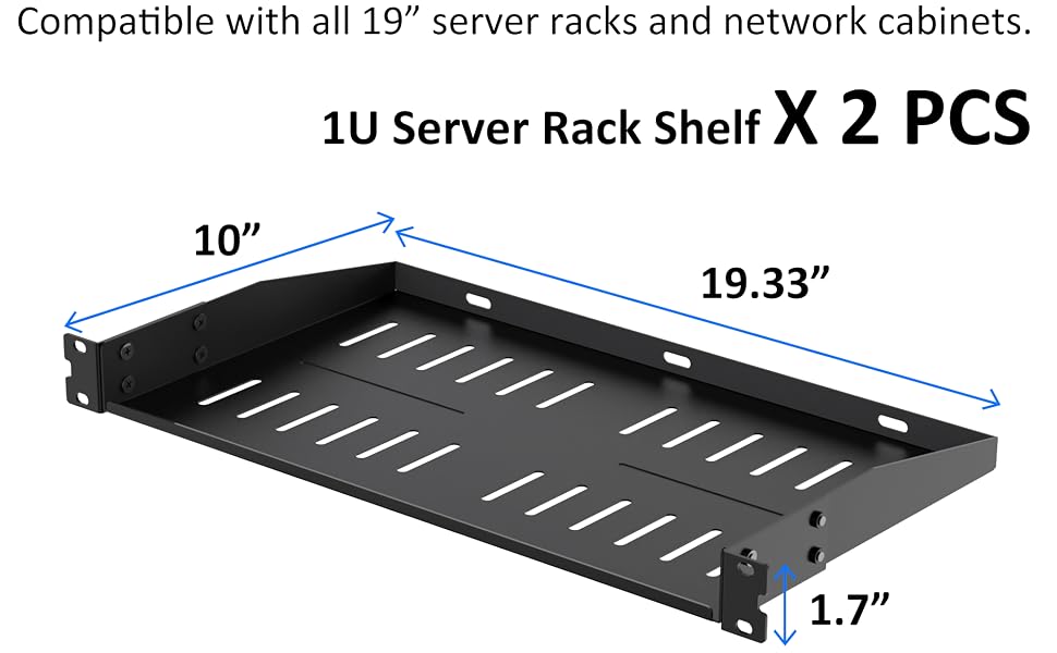 1U Server Rack Shelf