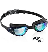 Aegend Swim Goggles - Kids Swimming Goggles for 3-14 Boys Girls Youth No Leaking Clear Vision