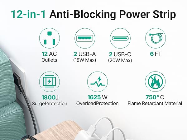Surge Protector Power Strip