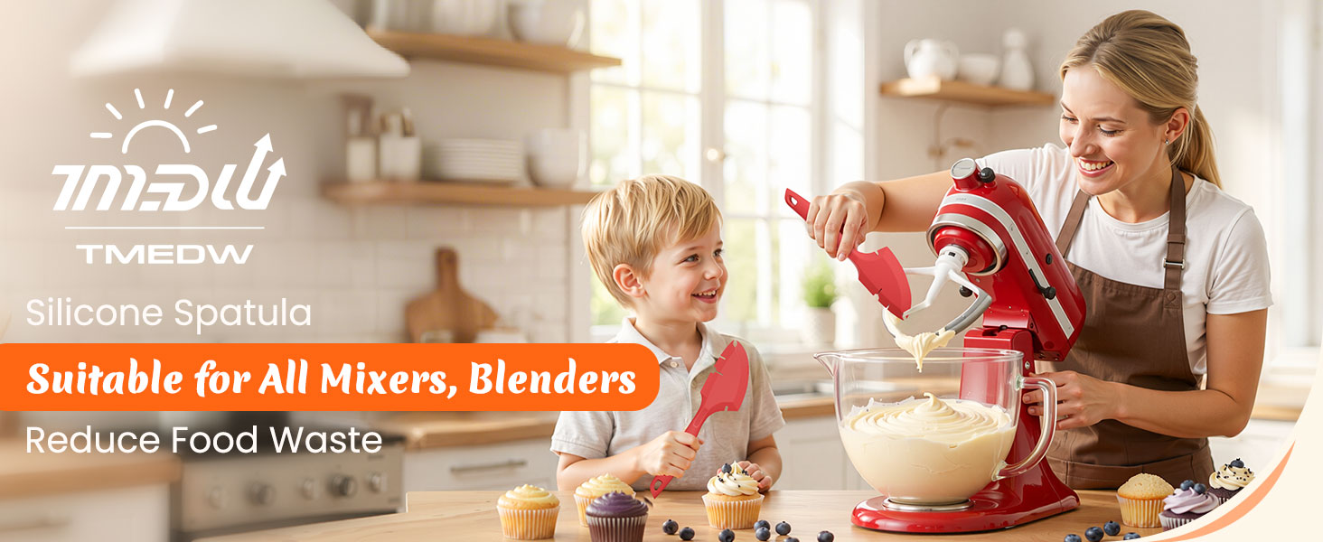 All-in-1 Scraper and Spatulas Kitchen Mixers Accessories