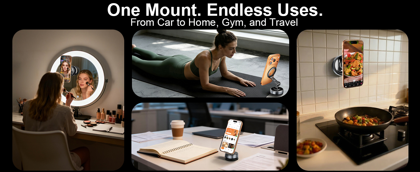 magnetic car phone mount