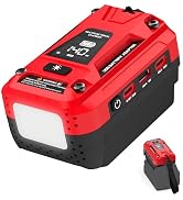 140W USB Charger Compatible with Dewalt 20V Battery, Fast Charger Replacement Adapter, 2 PD3.1 US...