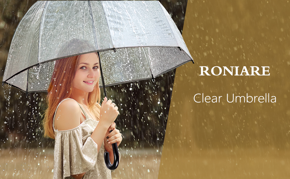 clear umbrella