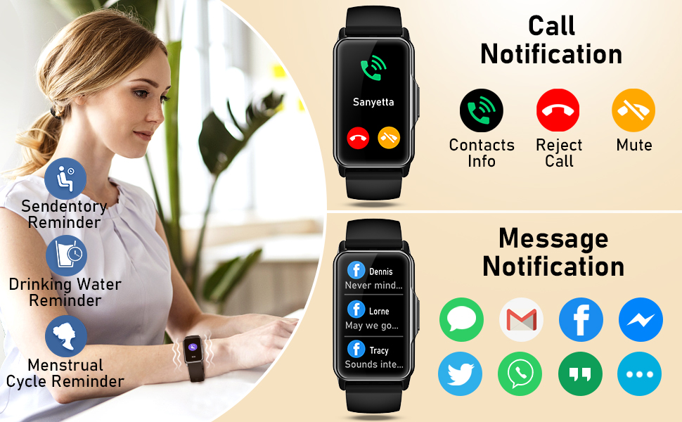 call and message notification