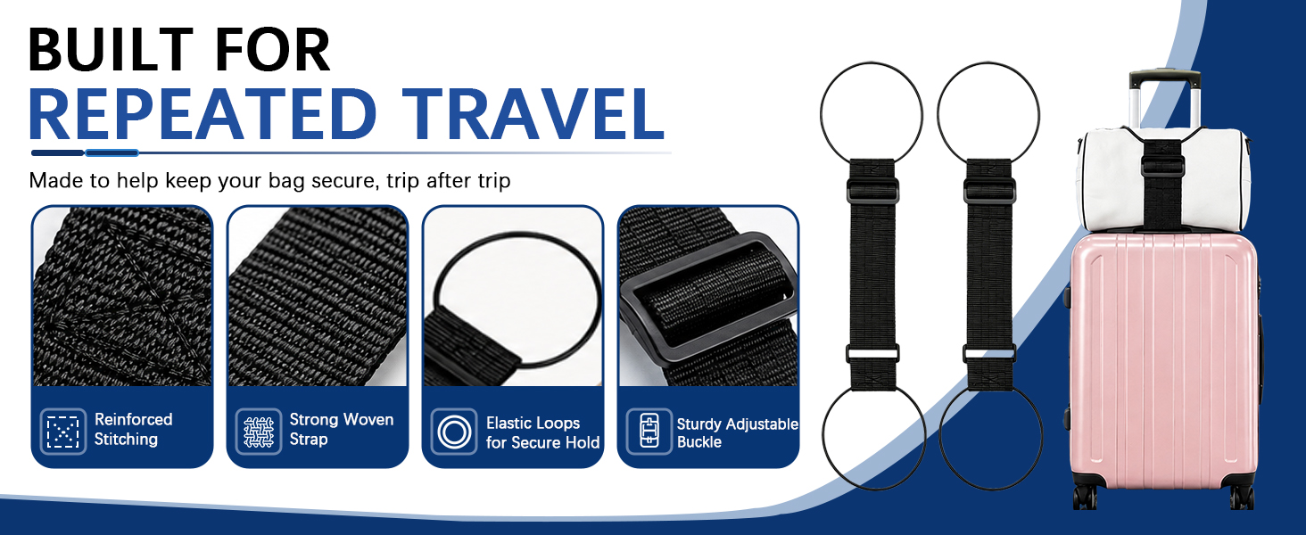 luggage straps for suitcases