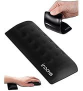i-Rocks Memory Foam Mouse Wrist Rest - Pain-Reducing Wrist Rest for Mouse - Non-Slip Rubber Base ...