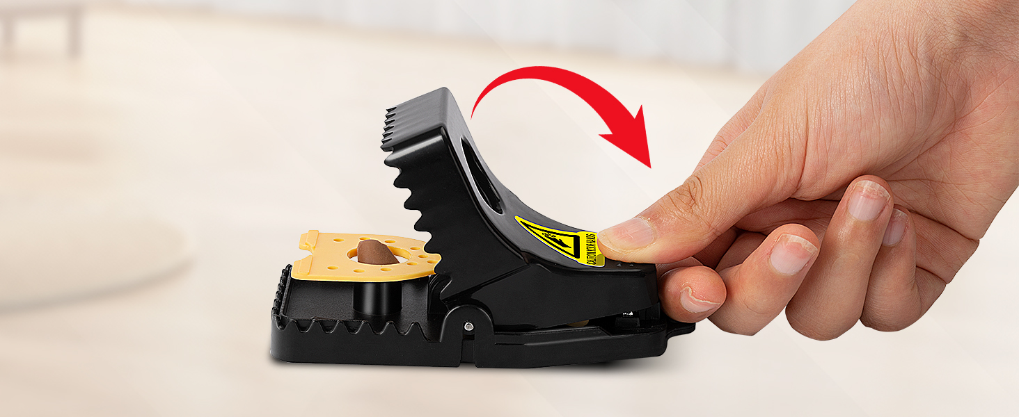 Reusable Snap Traps for Mice Chipmunks Squirrels