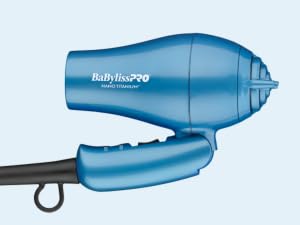 Folded hair dryer