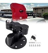 Rulline RX-DLX-PM Pack Mount Lock with Bracket Cargo Racks Double Locking Fit for Standard Pack C...