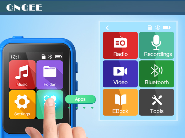 QNGEE Portable player