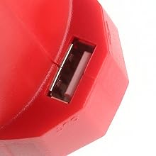 5V 2.1A USB port