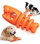 BAEJMJK Bully Stick Holder for Dogs Durable Chew Toys for Aggressive Chewers Dog Treat Toy to Kee...