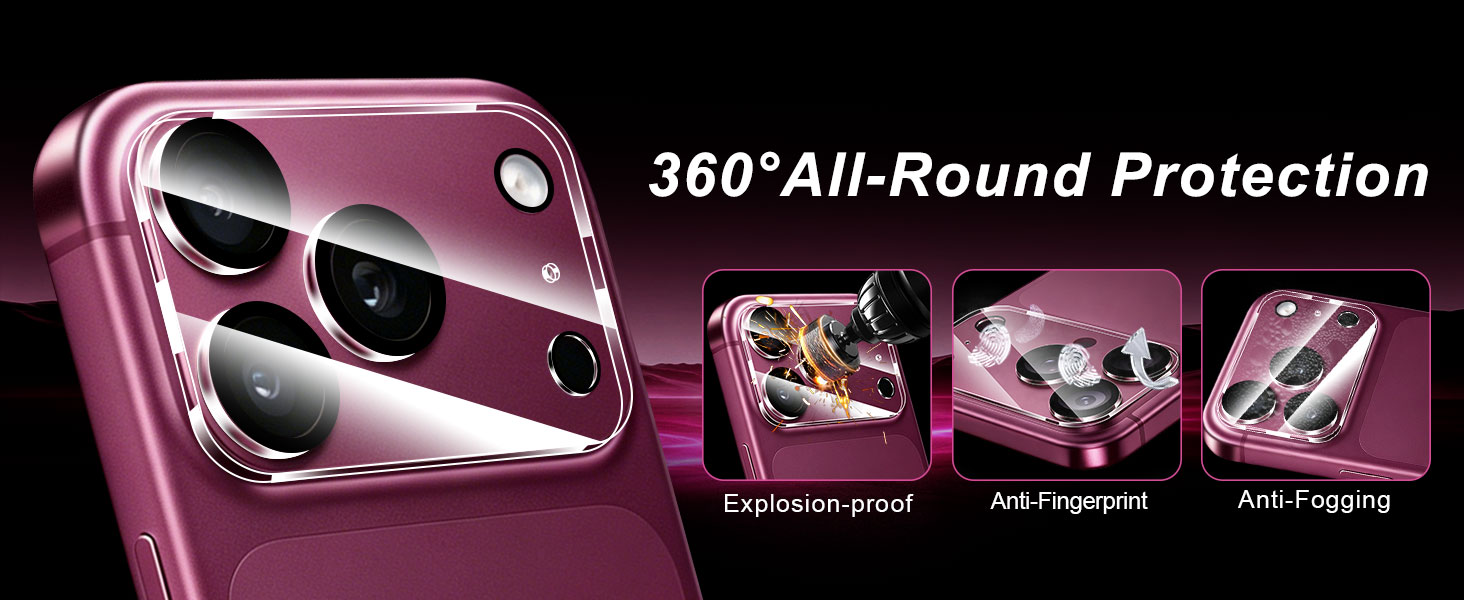 Camera Lens Protector 360°All-Round Protection