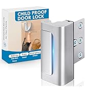 Home Security Door Reinforcement Lock - Child Proof Door Lock for Front Door,1 PC Door Security L...