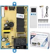 HVAC YELLOW HAT Universal AC Control Board, Multifunctional Panel 110V-220V with Accessories