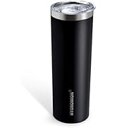 HYDROWION Triple-Insulated Tumblers - Stainless Steel with Lid and Straw, 20 oz Water Bottle, Sta...