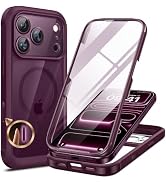 Miracase Magnetic for 18 Pro Case, Cherry