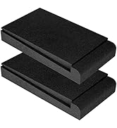 OUKMIC Studio Monitor Isolation Pad, High-Density Sound Acoustic Speaker Foam Pad for 5"-6.5" Boo...