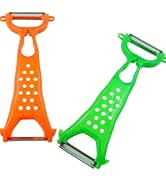 2 Pcs Vegetable Fruit Peeler Parer Julienne Cutter Slicer Peel Kitchen Tool Gadget Practical Proc...