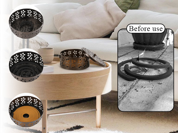 Iron Mosquito Coil Holder