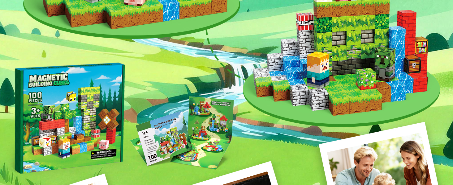 magnetic building cubes