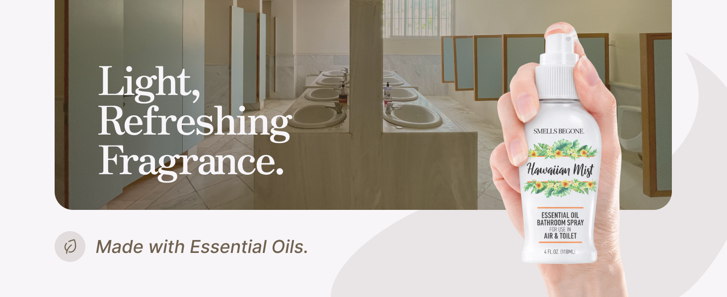 hawaiin toilet spray bathroom odor removal