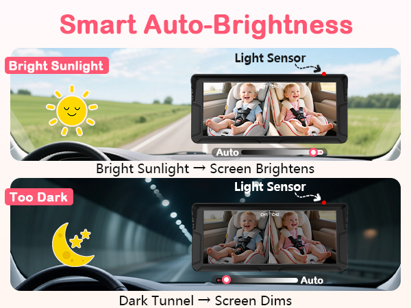 baby monitor car
