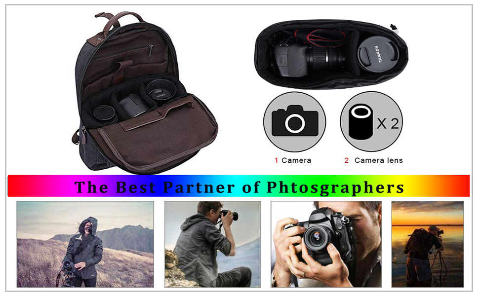 Portable waterproof camera inner bag
