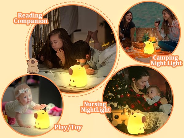 Capybara Night Light