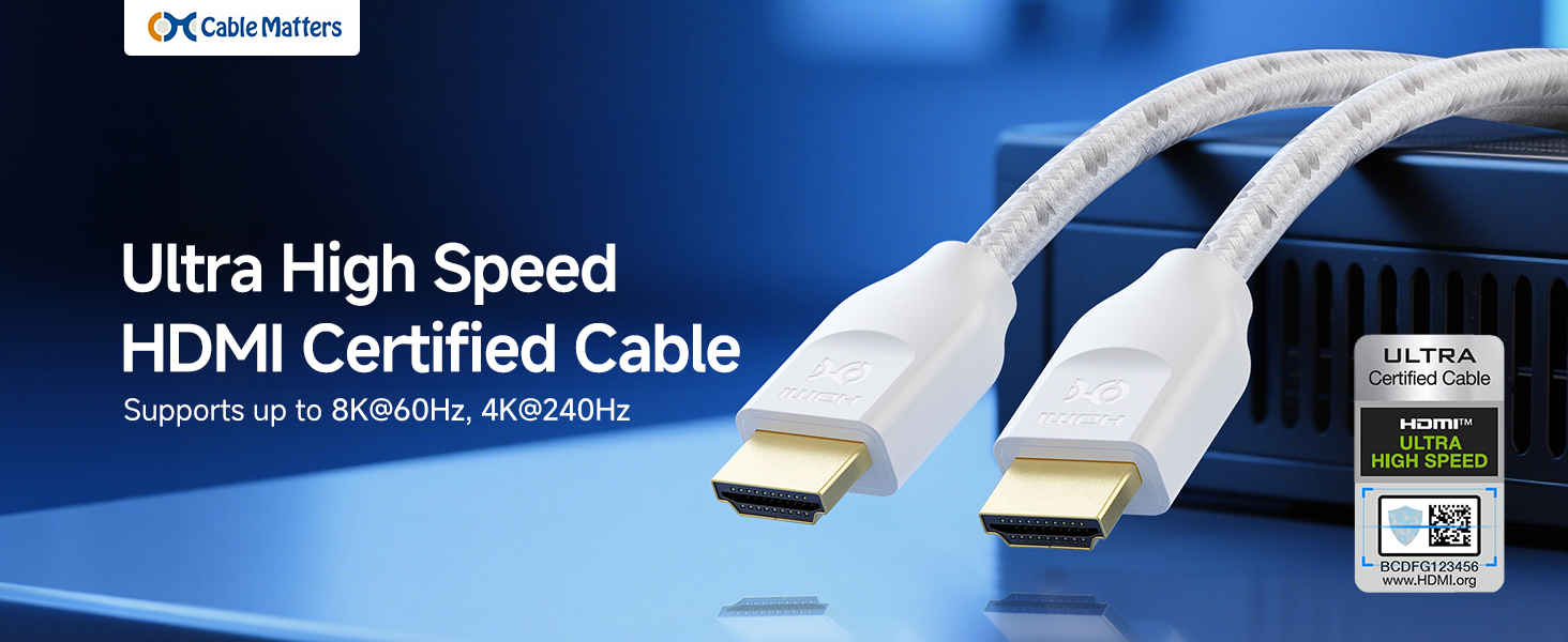 48Gbps 8K HDMI cable