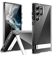 CEDO Kickstand for Samsung Galaxy S24 Ultra Case, 3-Way Adjustable with Metal Stand, Military-Gra...