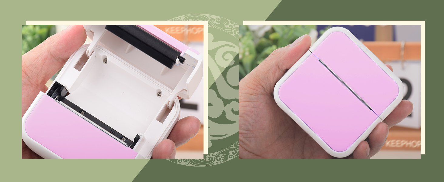 pink label maker