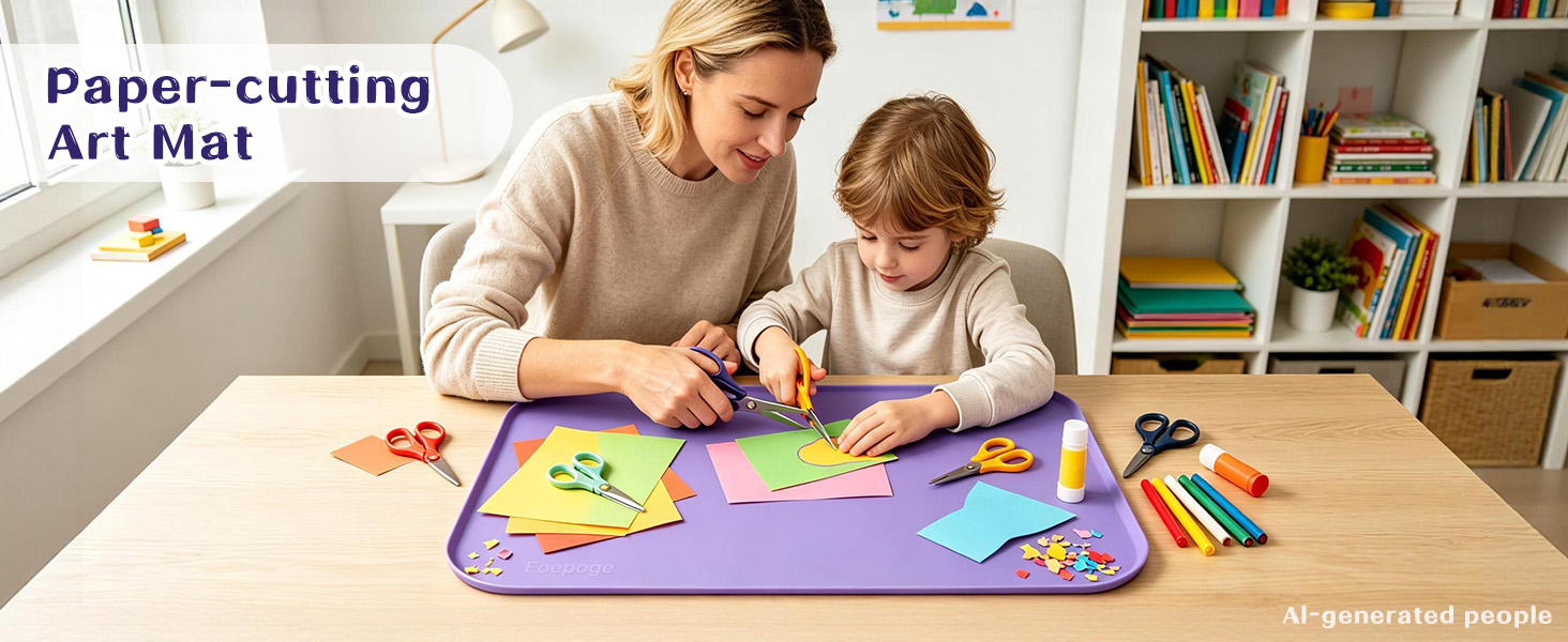 paper-cutting art mat
